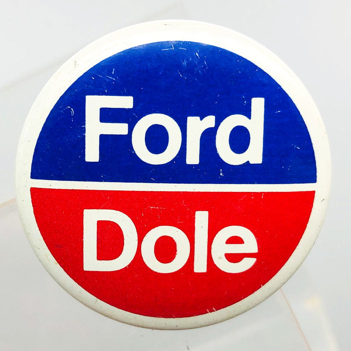 Ford Dole Button Pin 1.25" Gerald Bob Political Campaign President Committee 6