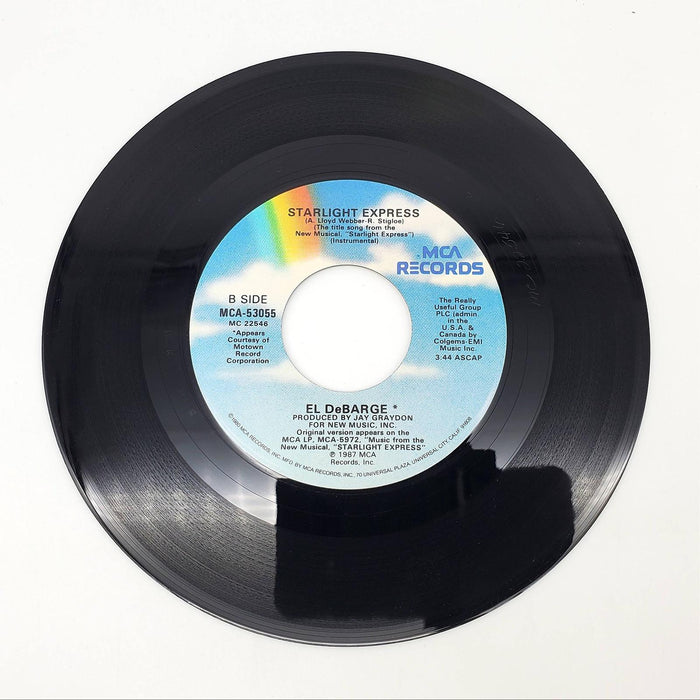Harold Faltermeyer The Race Is On Single Record MCA Records 1987 MCA-53055 4