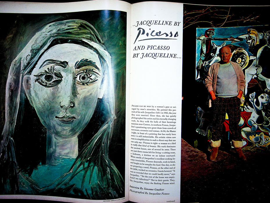 Look Magazine November 30 1965 Princess Margaret Artist Picasso Jacqueline 3