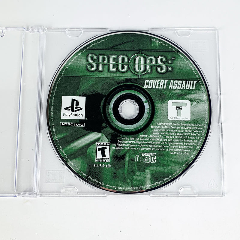 Spec Ops: Covert Assault (Sony PlayStation 1, 2001) Disc Only