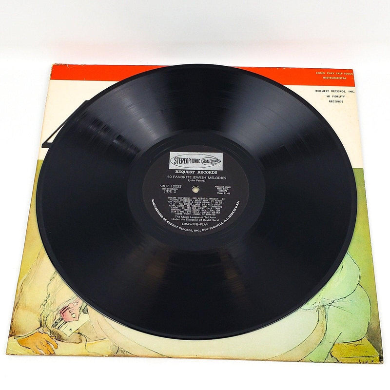 The Music League Of Tel Aviv 40 Favorite Jewish Melodies Record 33 RPM LP 4