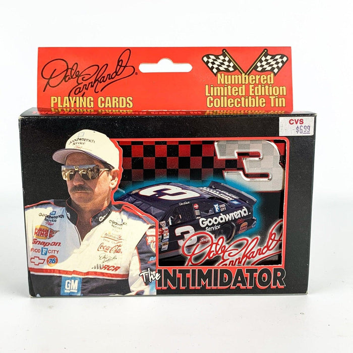 1999 Dale Earnhardt Sr Double Deck Playing Cards in Collectors Tin 1