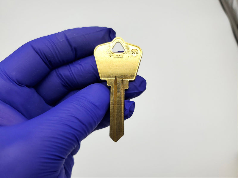 5x Arrow L671S Key Blanks S Keyway Nickel Silver 6 Pin NOS