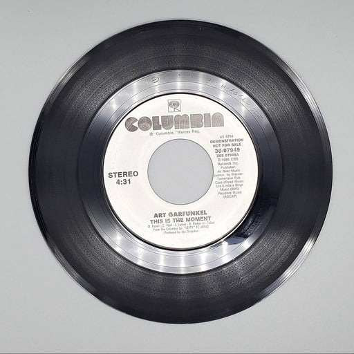 Art Garfunkel This Is The Moment Single Record Columbia 1988 38-07949 PROMO 1