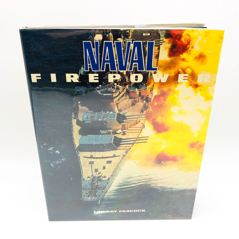 Naval Firepower Hardcover Lindsay Peacock 1990 1st US Edition US Navy Ships 1