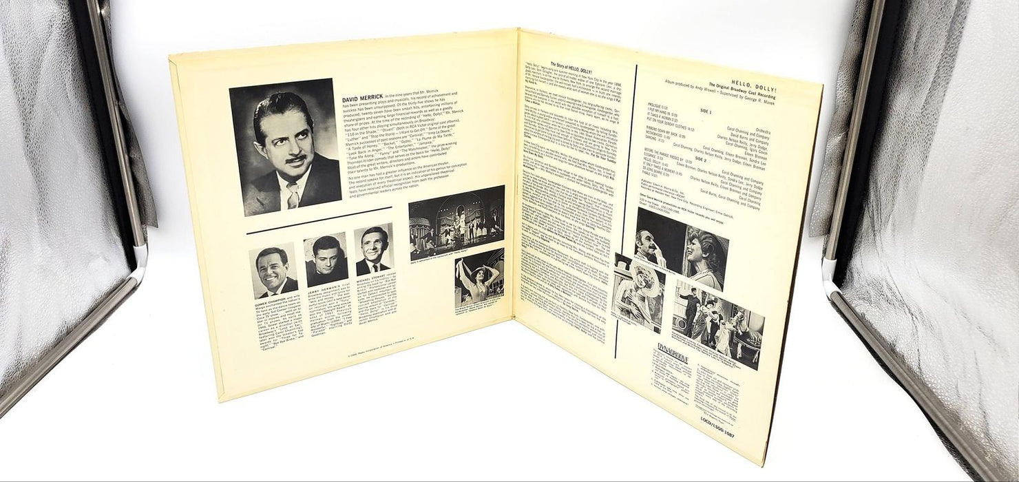 David Merrick Hello, Dolly! Cast Recording 33 RPM LP Record RCA 1964 Copy 2 5