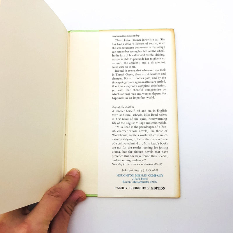 Battles At Thrush Green Hardcover Miss Read 1976 English Rural Life 1st Edition 11