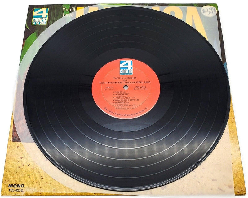 Keith & Ken You'll Love Jamaica 33 RPM LP Record 4 Corners Of The World 1965 6