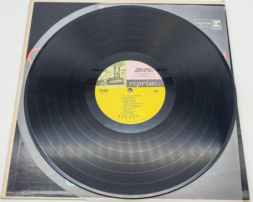 Trini Lopez Trini Lopez - Greatest Hits ! 33 RPM LP Record Reprise RLP 6226 5