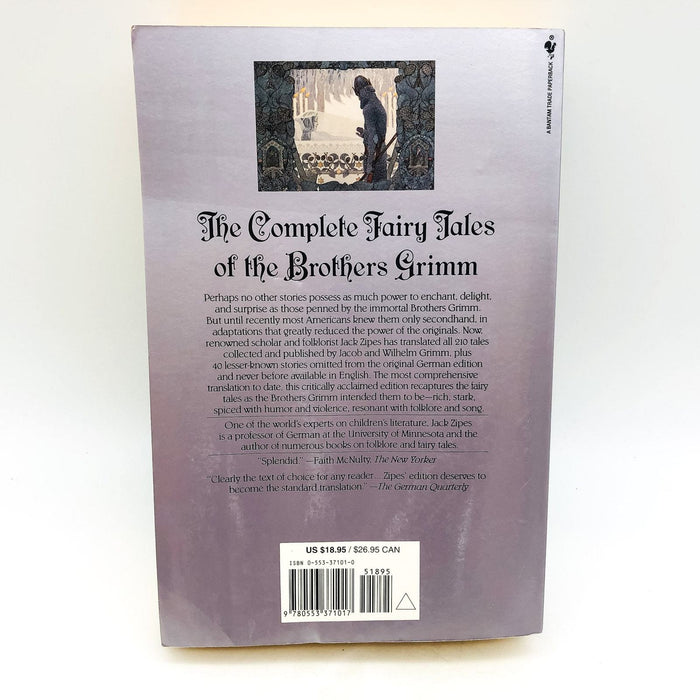 The Complete Fairy Tales Of The Brothers Grimm Trade Paperback Jack Zipes 1992 2