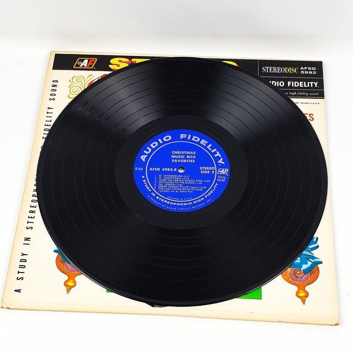 Paul Eakins Christmas Music Box Favorites Record 33 RPM LP Audio Fidelity 1962 4