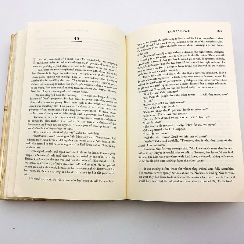 Runestone Hardcover Don Coldsmith 1995 Norse Discovery Exploration First Contact 10