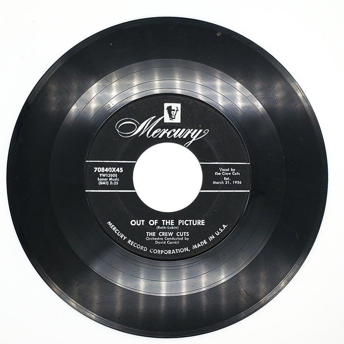 The Crew Cuts Honey Hair, Sugar Lips, Eyes Of Blue 45 Single Record Mercury 1956 2