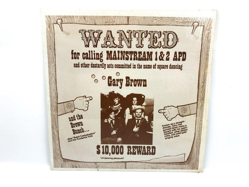 Gary Brown Wanted For Calling Mainstream 1 & 2 APD Record 33 RPM LP LSB 1002 Lyn 2