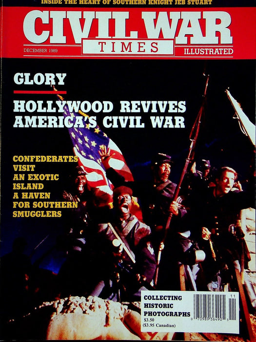 Civil War Times Magazine December 1989 Vol XXVIII 6 Hollywood Revives Civil War 1