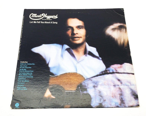 Merle Haggard Let Me Tell You About A Song 33 RPM LP Record Capitol Records 1972 1