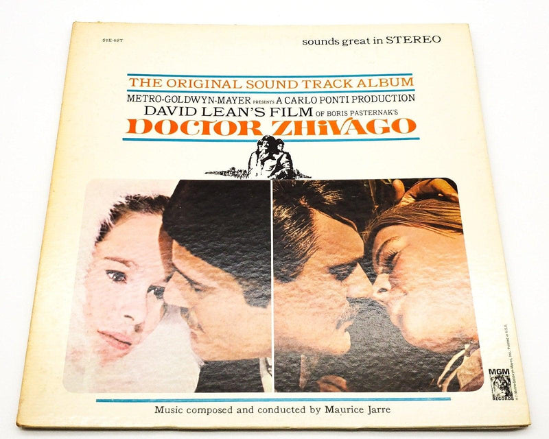 Maurice Jarre Doctor Zhivago Sound Track 33 RPM LP Record MGM 1965 Copy 1 1