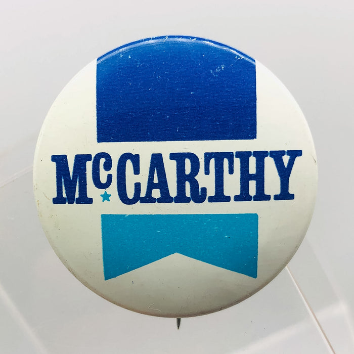 McCarthy Button Pin 1.31" Vintage Political Campaign US Senator Eugene E. Horn 5