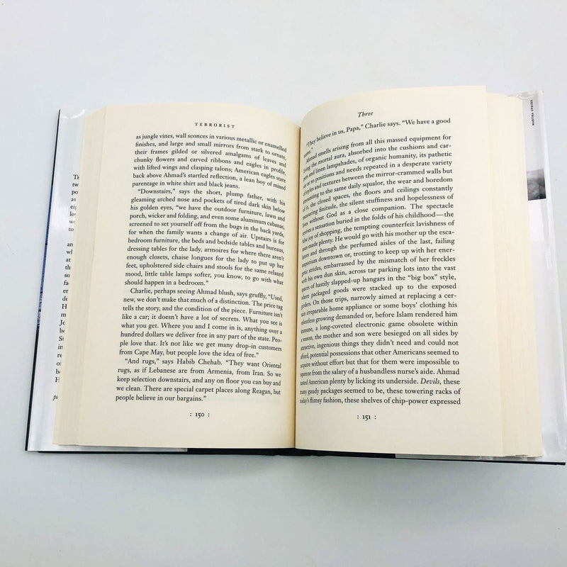 John Updike Book Terrorist Hardcover 2006 1st Edition American Muslim Teenager 9