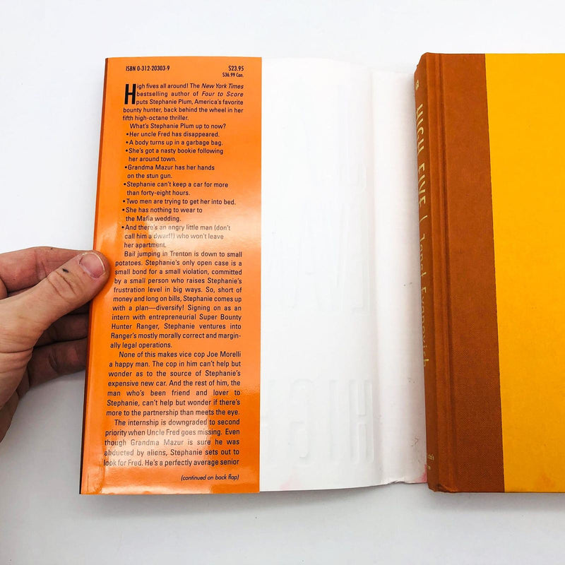 Janet Evanovich Book High Five Hardcover 1999 1st Edition Stephanie Plum Bounty 6