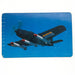 1950s 3 Minute Oats Airplane Martin AM-1 Mauler Aviation Bomber Color Photo Card 1