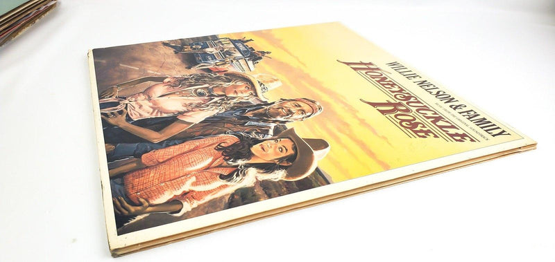 Willie Nelson & Family Honeysuckle Rose Soundtrack 2x LP Record Columbia 1980 4