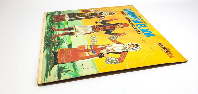 Johnny Gianaros Orchestra Omorphi Elada Beautiful Greece 33 RPM LP Record 4