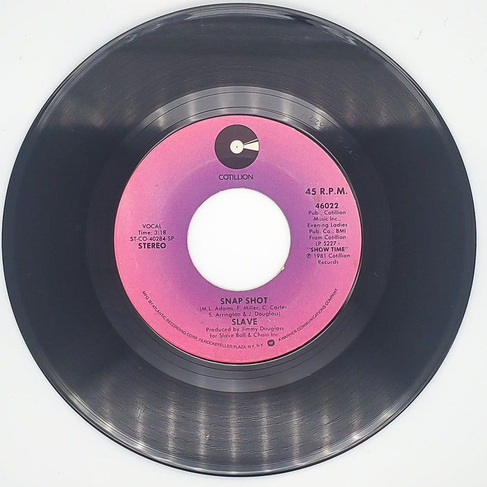Slave Funken Town / Snap Shot Record 45 RPM Single 46022 Cotillion 1981 1