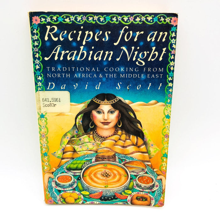 Recipes For An Arabian Night Paperback David Scott 1984 North Africa Cookbook 1