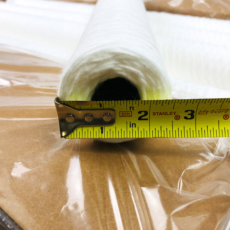 Water Filter Cartridge 30"x2.5" String Wound Sediment FDA 1 Micro Parker M39R30S
