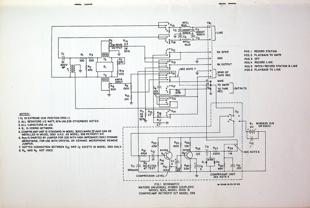 Waters Universal Hybrid Couplers Manual for Model 3001 & 3002