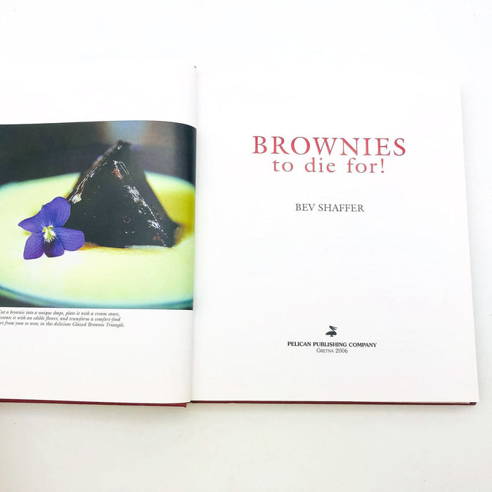 Brownies To Die For Hardcover Bev Shaffer 2006 1st Edition Macadamia Nut Kahlua 7