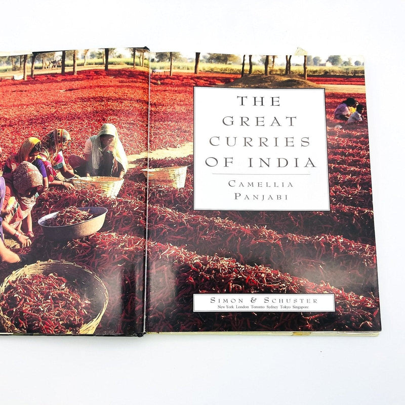 The Great Curries of India Hardcover Camellia Panjabi 1995 Basics Recipe Cookery 7