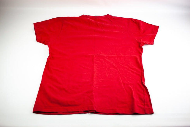 Vintage Radio Broadcast Tshirt Womens Medium "Rustbelt Radio" Pittsburgh, PA Red 3