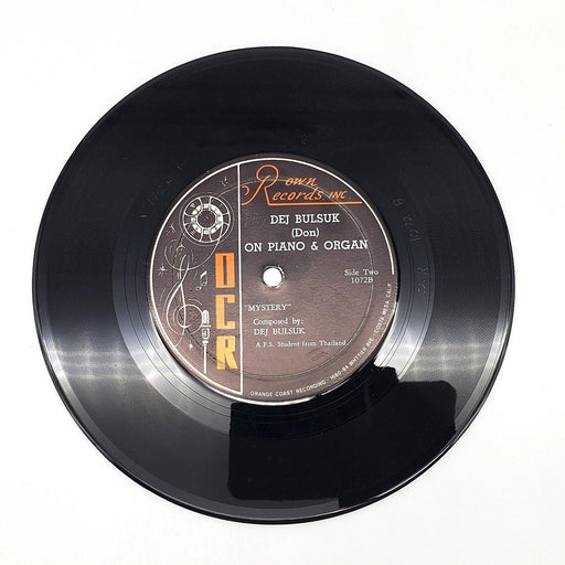 Dej Bulsuk On Piano & Organ 45 RPM Single Record Orange Coast 1072 2