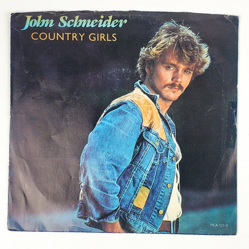 John Schneider Country Girls Record 45 RPM Single MCA Records 1984 Promo 1